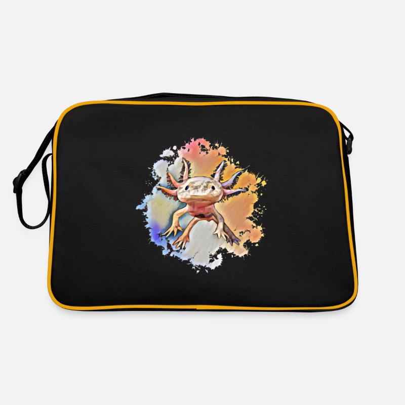 Axolotl Retro Tasche