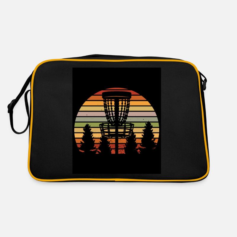 Idée cadeau Disc Golf Discgolf Sac Retro