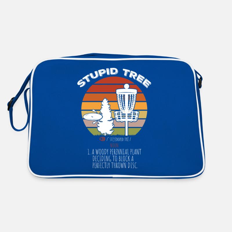 Disc Golf Discgolf gift idea Retro Bag