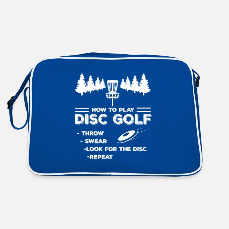 Disc-Golf Discgolf-Geschenkidee Retro Tasche