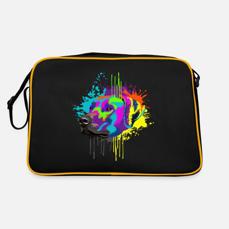 Splash Art Rhodesian Ridgeback Dog Lover Gift Idea Retro Bag