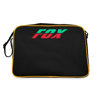 Design moderne Fox - Sac Retro - noir/or - Dos