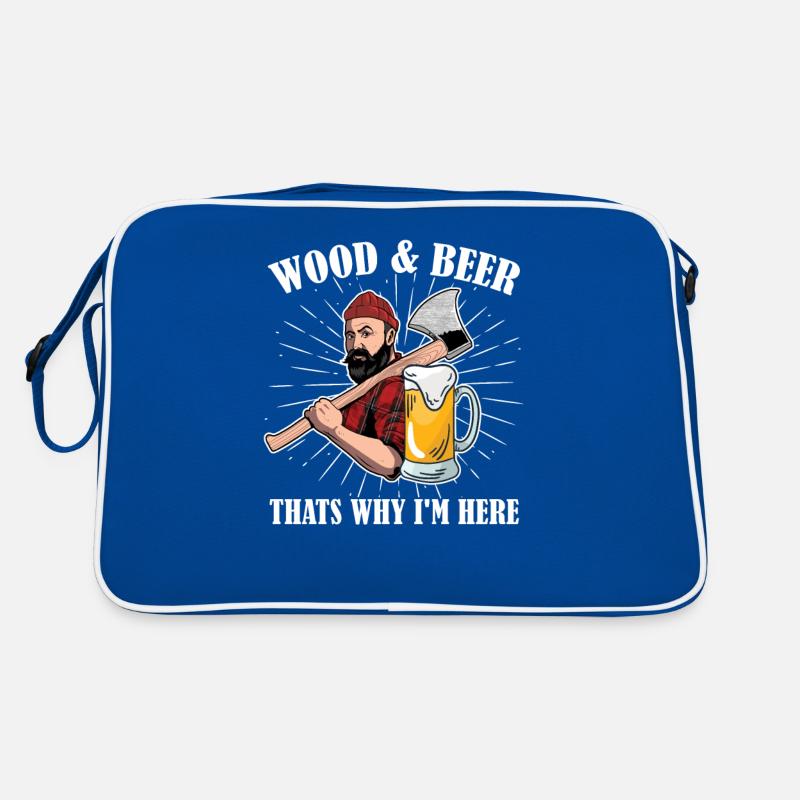 Carpenter woodworker carpenter joiner Retro Bag