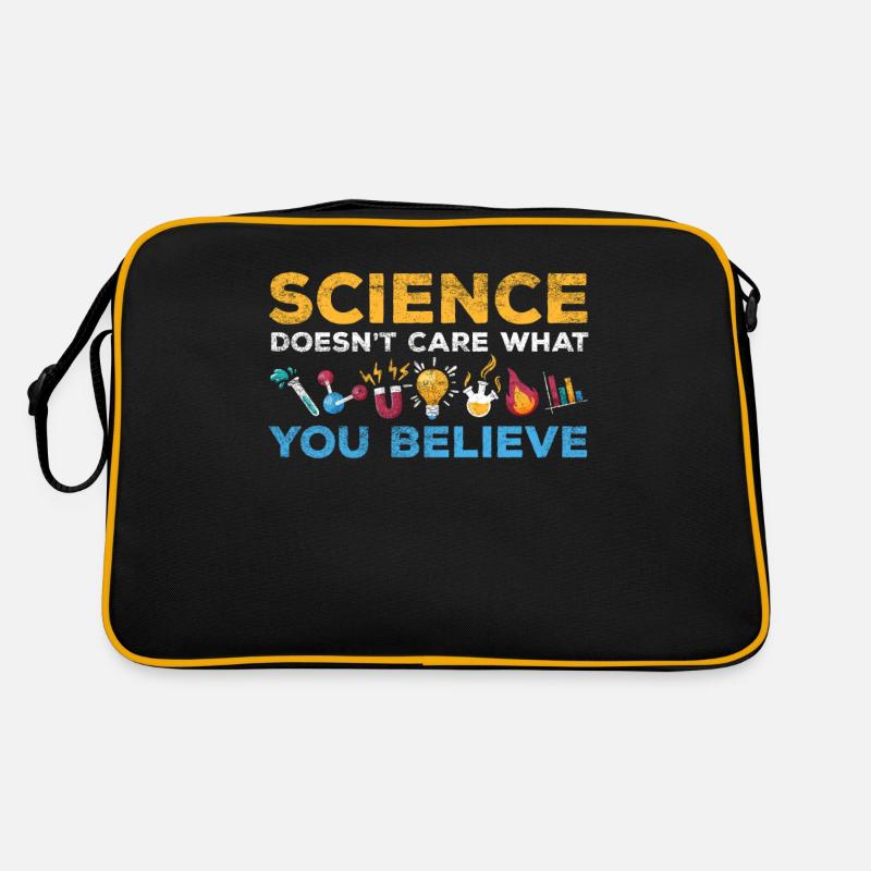Chemistry Physics Scientist Thematic Retro Bag