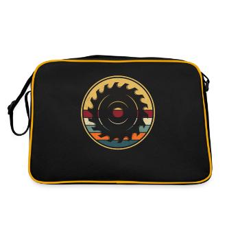 Menuisiers rétro menuisiers menuisiers Charpentier - Sac Retro - noir/or - Dos