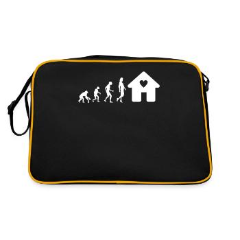Builder gift - Retro Bag - black/gold - Back