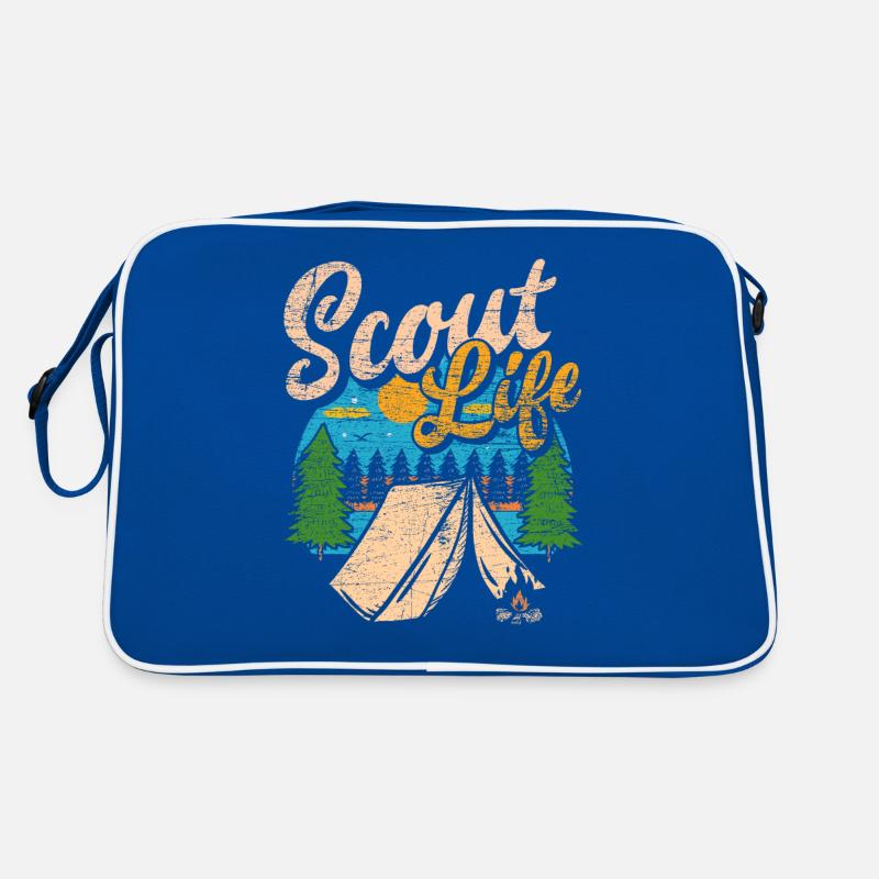 Cadeau de camping Boy Scout Forest Sac Retro