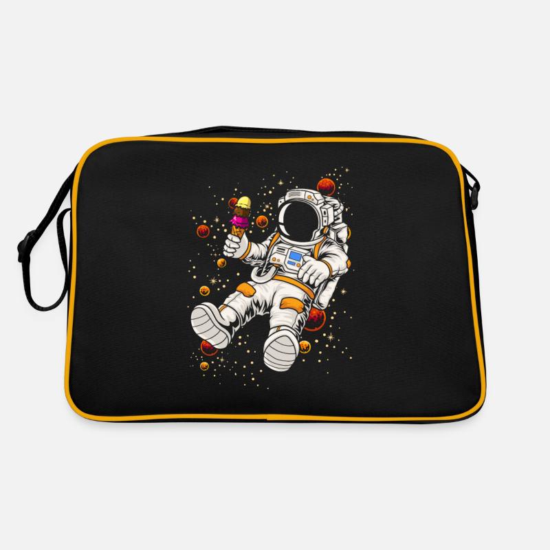 Espace de dessert de glace cool astronaute galaxie Sac Retro