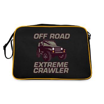 Rock Crawler Off Road Extreme Crawler Tire Motor - Retro Bag - black/gold - Back