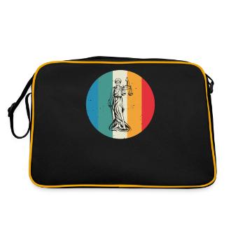 Avocat avocat avocat avocat avocat cadeau - Sac Retro - noir/or - Dos