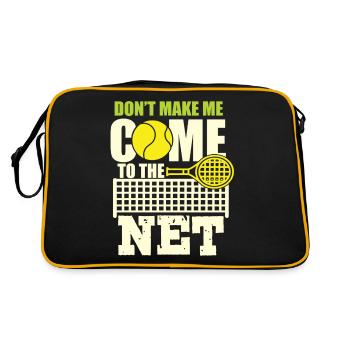 Tennis Raquettes de tennis tennis balle de tennis tennis - Sac Retro - noir/or - Dos