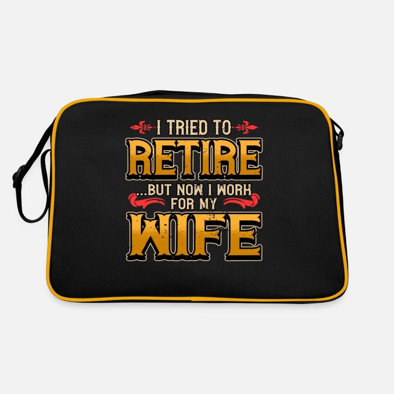 Cadeau de retraite drôle de retraité Sac Retro