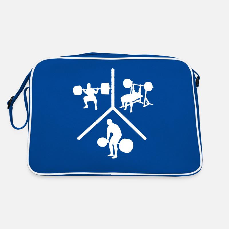 Banc squat soulevé de terre 4 Sac Retro