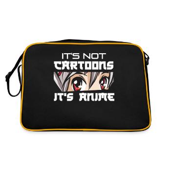 Anime - Sac Retro - noir/or - Dos