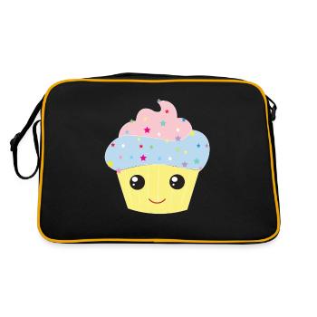 Muffin - Sac Retro - noir/or - Dos