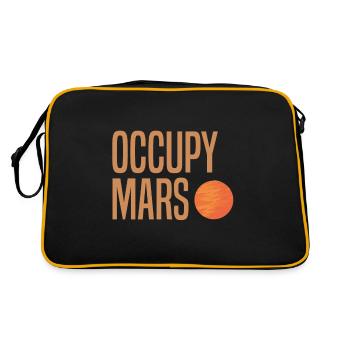 Occupez l'exploration spatiale des astronautes de Mars - Sac Retro - noir/or - Dos