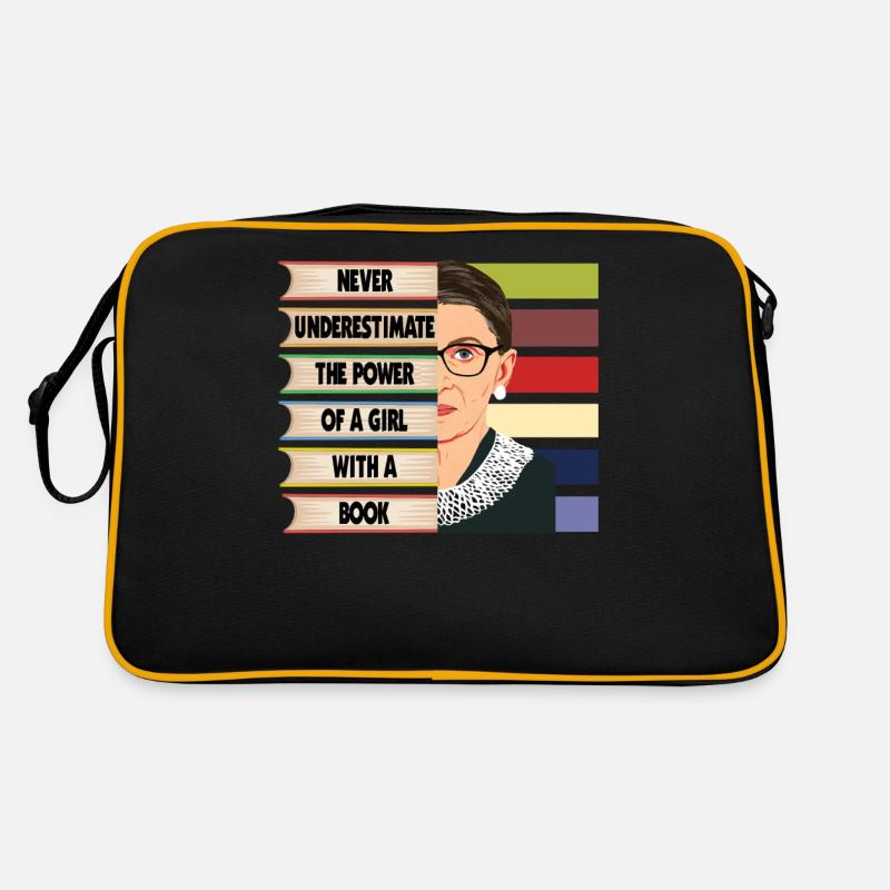 La citation de Ruth Bader Ginsburg ne jamais estimer le RI Sac Retro