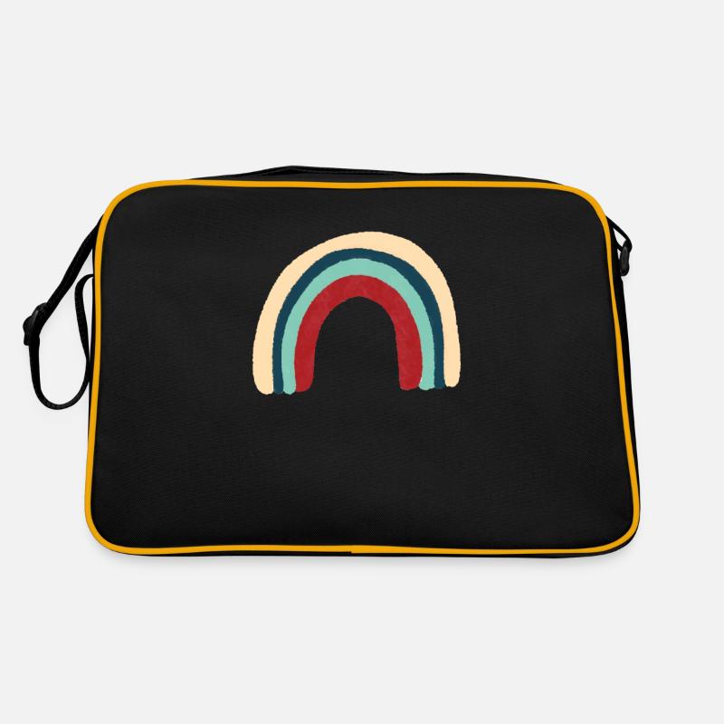 Rainbow - Retro Bag - black/gold