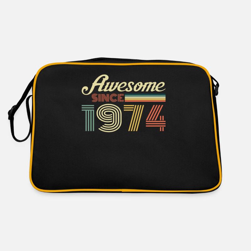 Awesome since 1974 retro vintage gift Retro Bag