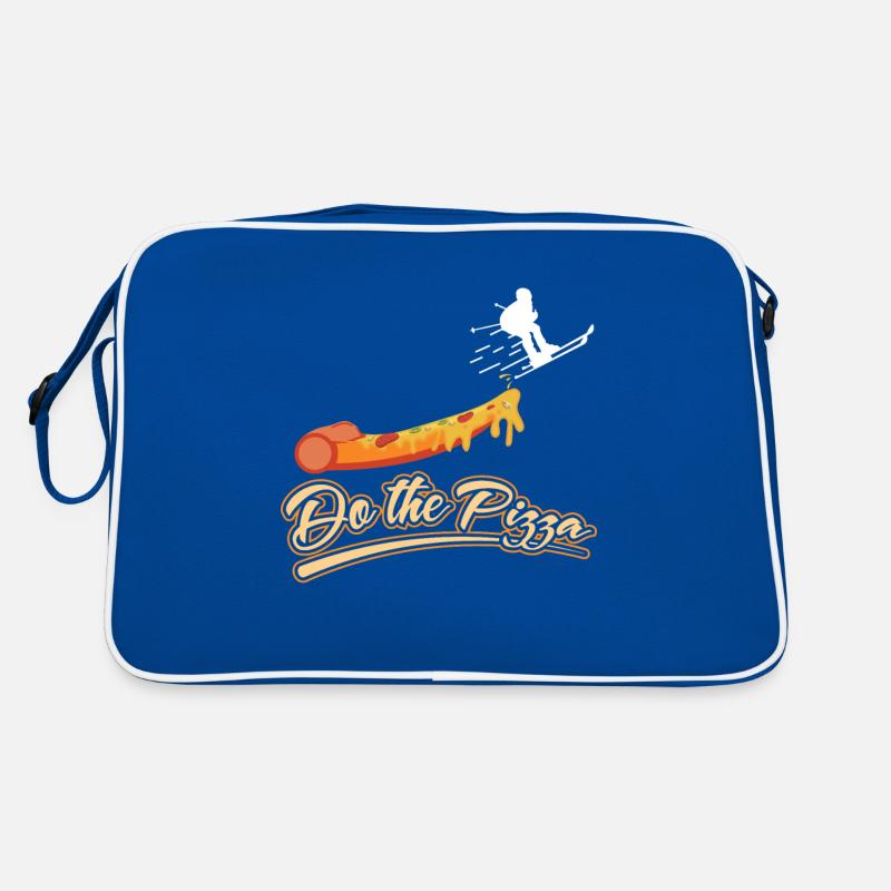Ski Skianfänger - Do the Pizza - Geschenk Retro Tasche