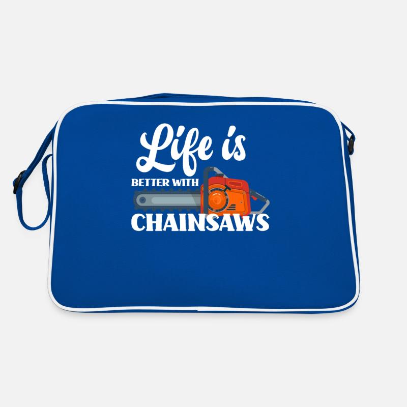 Chainsaws lover gift idea Retro Bag