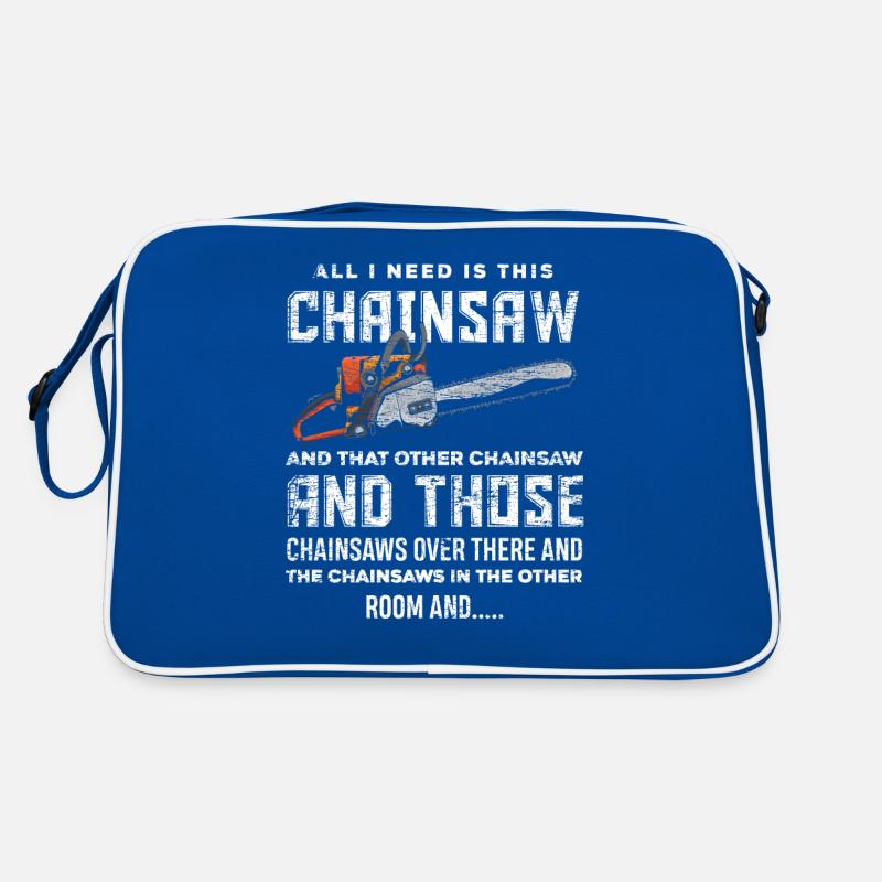 Tronçonneuse cadeau de collection Sac Retro