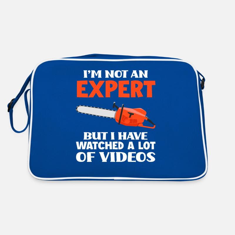 Chainsaw Funny Saying Gift Retro Bag