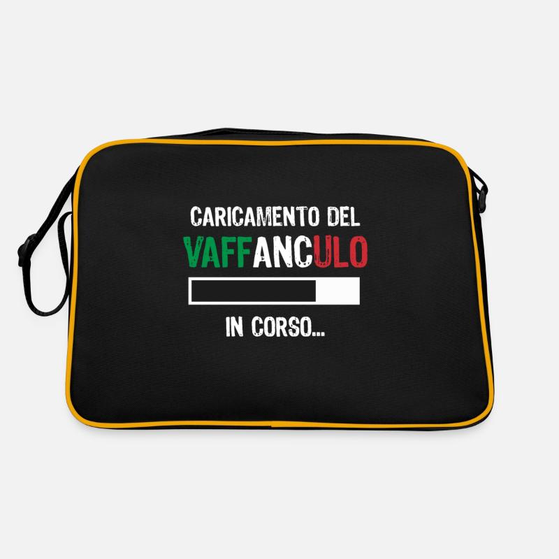 Vaffanculo italienischer Spruch ü Italien Geschenk Retro Tasche