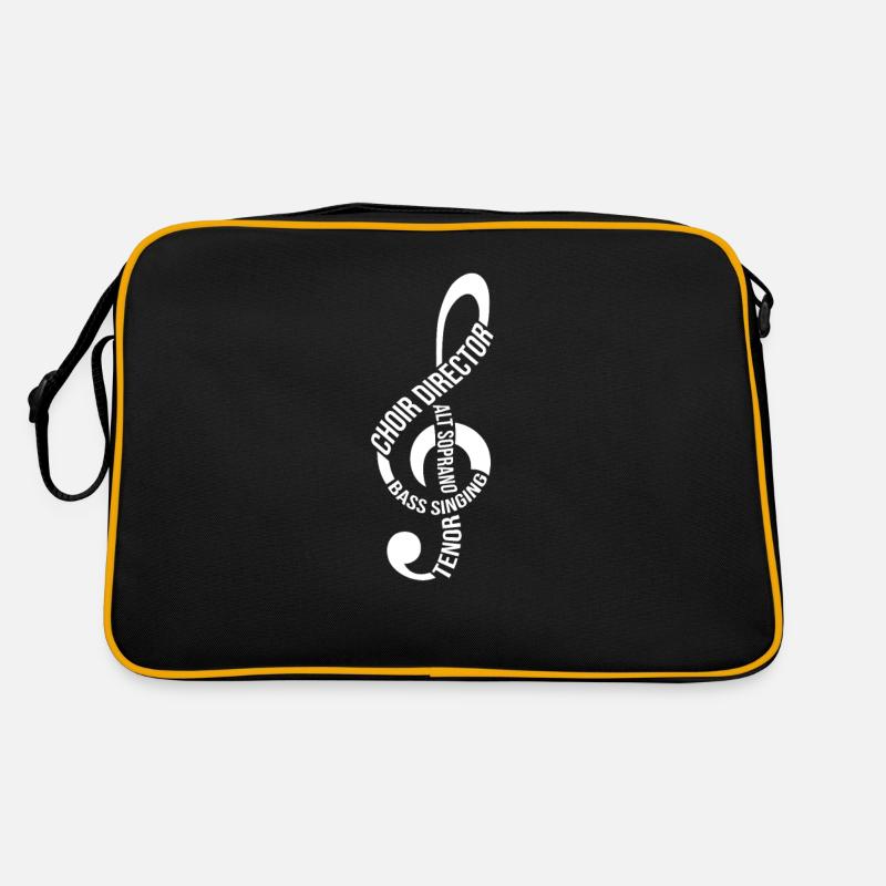 Chef de chœur Chef de chœur Répétition de chœur Sac Retro