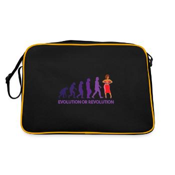 Evolution ou révolution de la drag queen - Sac Retro - noir/or - Dos