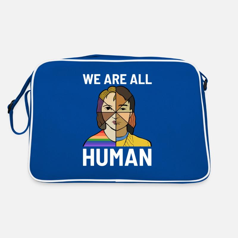 Diversity Unity Menschenrechtsanwalt Geschenk Retro Tasche