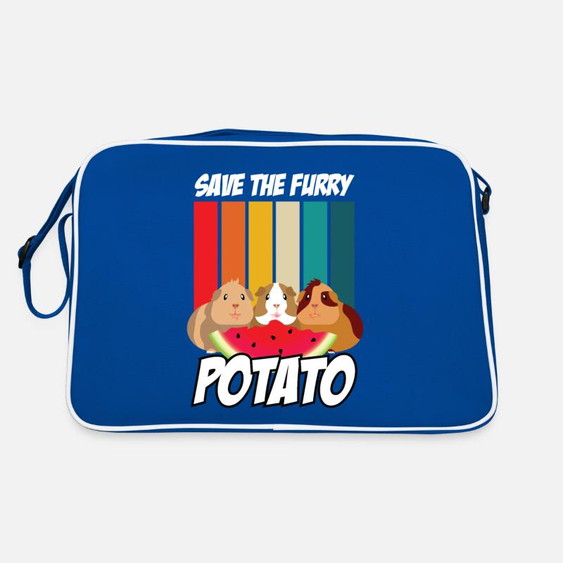 Gift for cute guinea pig owners Retro Bag