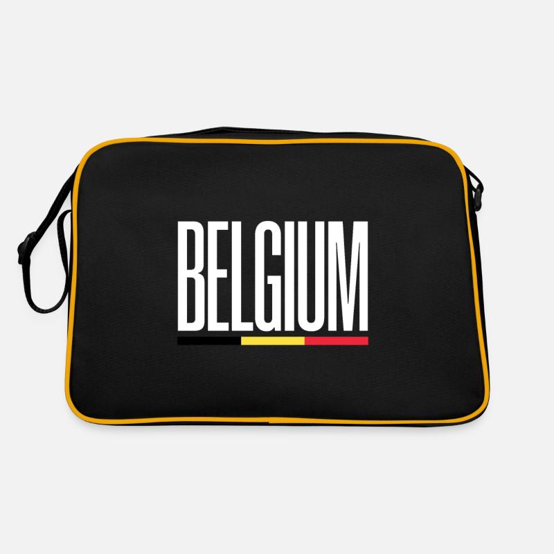 Drôle de sort belge cadeau belgique Sac Retro