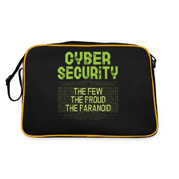 Cyper Security The Few of the Prides of the - Retro Bag - black/gold - Back