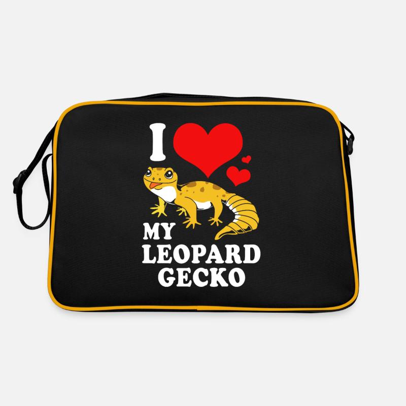 Gecko Lizard Geckos Reptile Reptiles Retro Bag