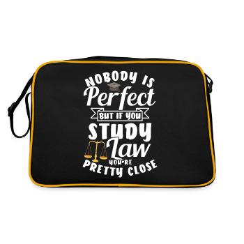 Droit droit droit - Sac Retro - noir/or - Dos