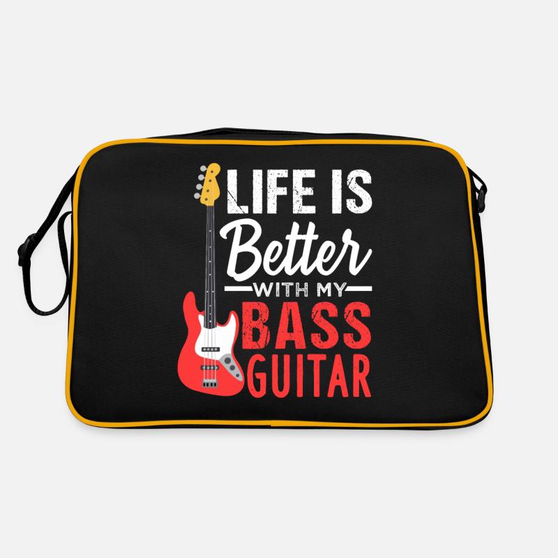 Basse guitare E-Basse Vie Sac Retro