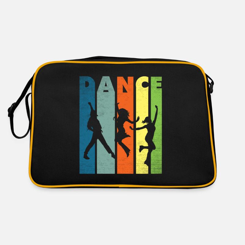 Dancing dancer dancer dance dance school Retro Bag