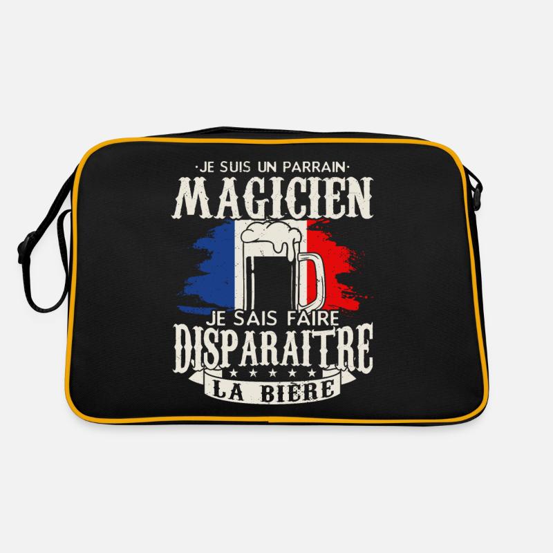 Pate Magier Bier Retro Tasche