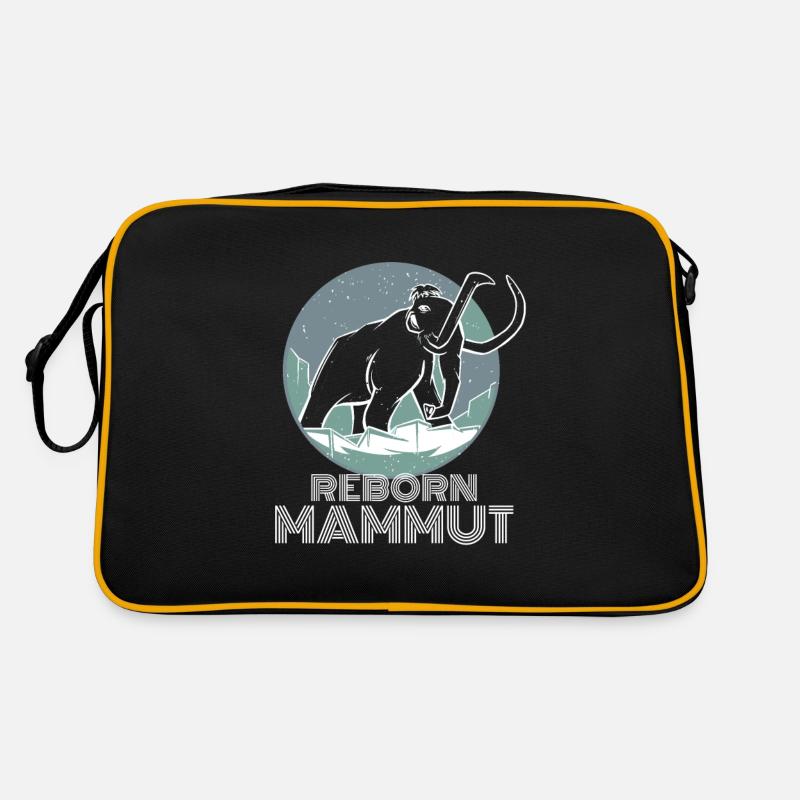 reborn mammoth mammoth - Retro Bag - black/gold
