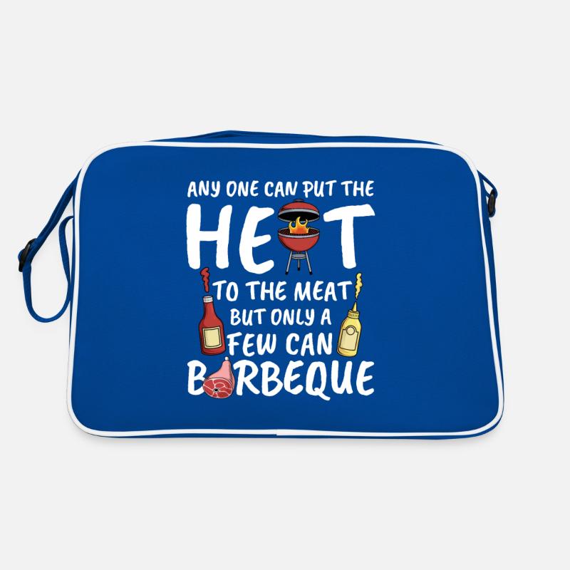 BBq Grill Grillmeister Steak Barbecue Gift Retro Bag