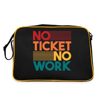 System administrator support Technical support - Retro Bag - black/gold - Back
