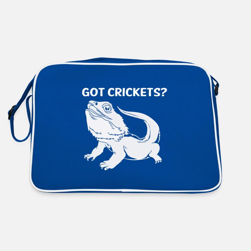 Bearded Dragon Bartagame Retro Tasche