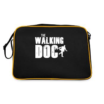 Médecin médecin médecine étudiant médecine chirurgien - Sac Retro - noir/or - Dos