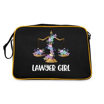 Cadeau avocat avocat avocat - Sac Retro - noir/or - Dos