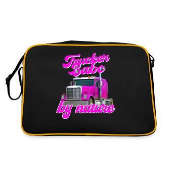 Camionneur Babe by Nature Camionneur longue distance PS - Sac Retro - noir/or - Dos