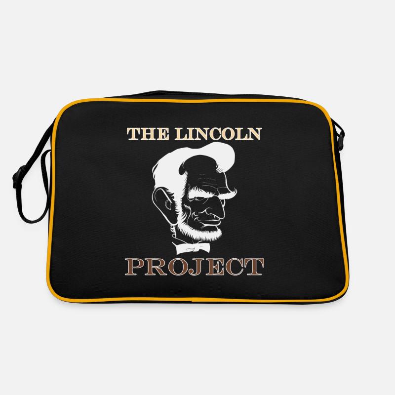 The Lincoln Project - Retro Bag - black/gold