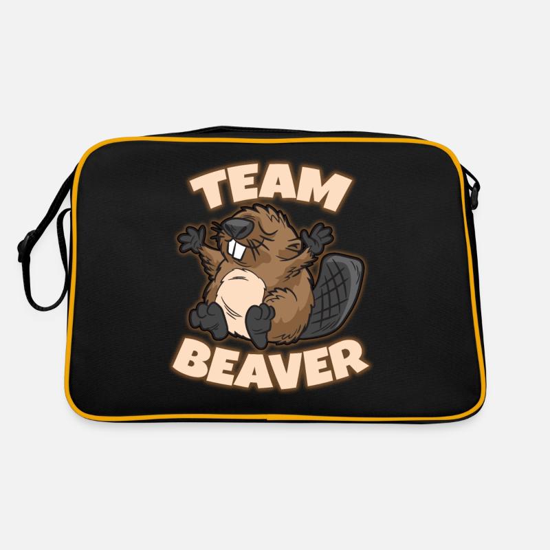 Team Beaver Retro Tasche