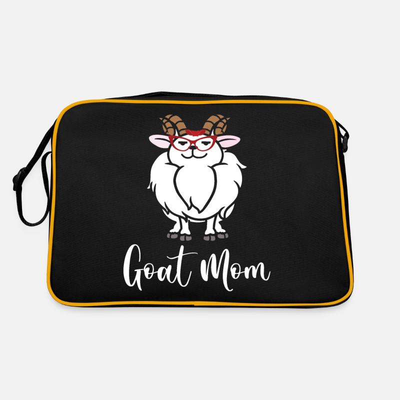 Ziege Geiss Retro Tasche
