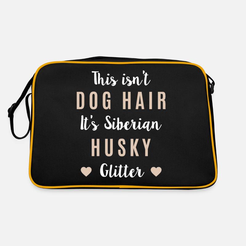 Huskyhund Retro Tasche
